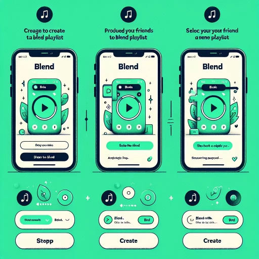 how to make spotify blend