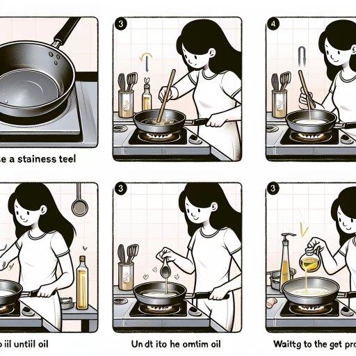 how to make stainless steel pan non stick