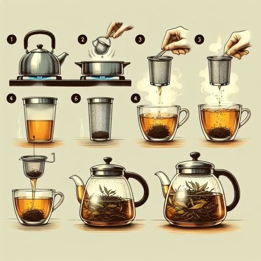 how to make steeped tea