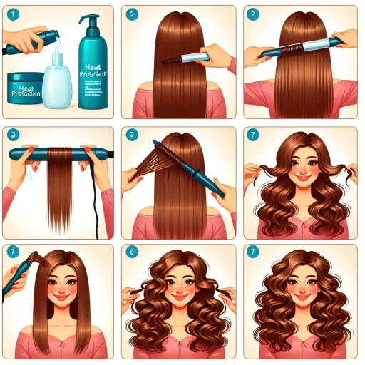 how to make straight hair curly