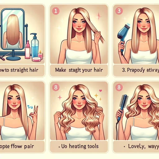 how to make straight hair wavy