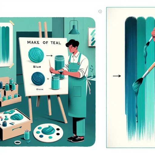 how to make teal