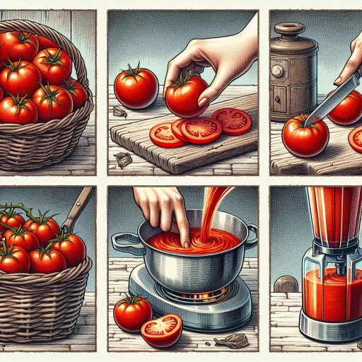 how to make tomato puree