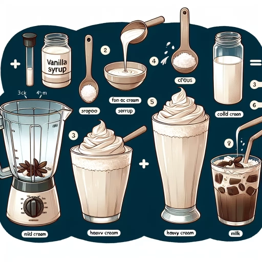 how to make vanilla sweet cream cold foam