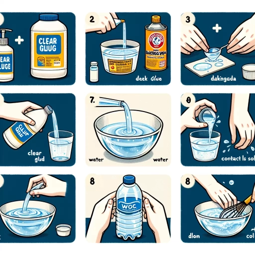 how to make water slime