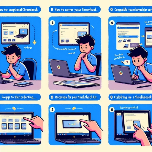 how to make your chromebook touchscreen