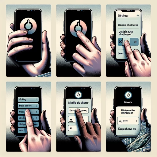 how to make your phone not turn off