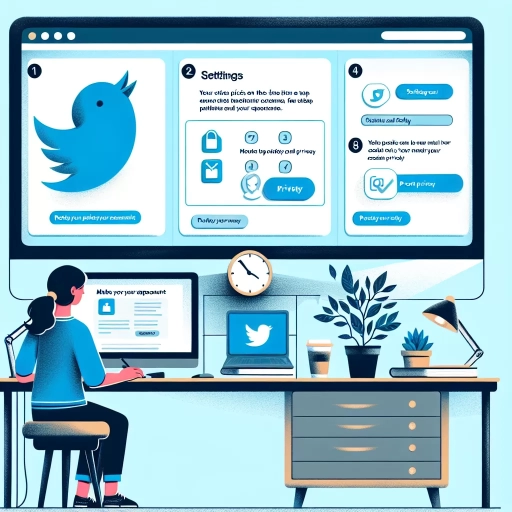 how to make your twitter account private