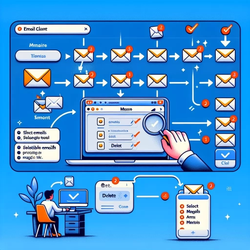 how to mass delete emails on outlook