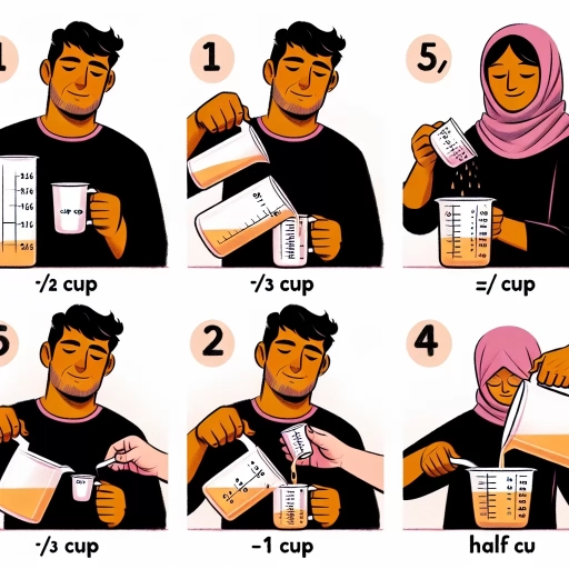 how to measure 2/3 cup