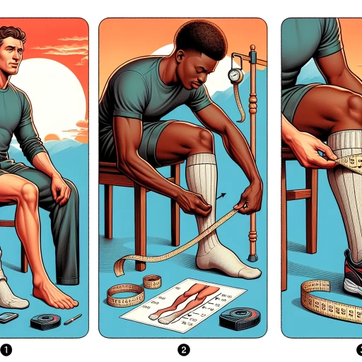 how to measure for compression socks