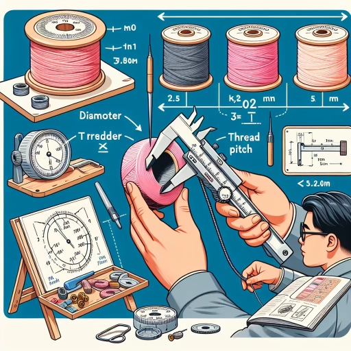 how to measure thread size
