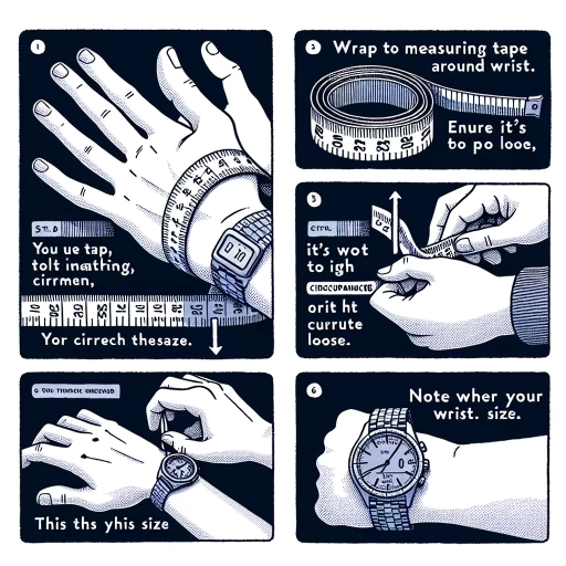 how to measure wrist size for watch