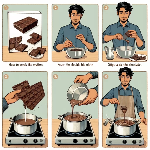 how to melt chocolate wafers