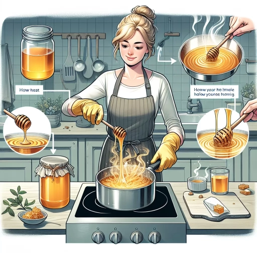 how to melt honey