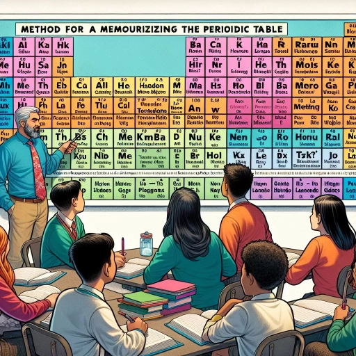 how to memorize the periodic table