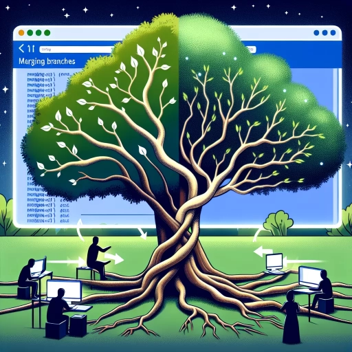 how to merge branches in github