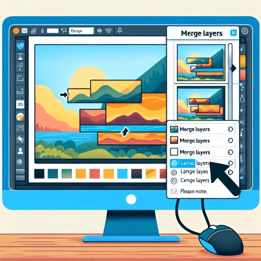 how to merge layers in photoshop