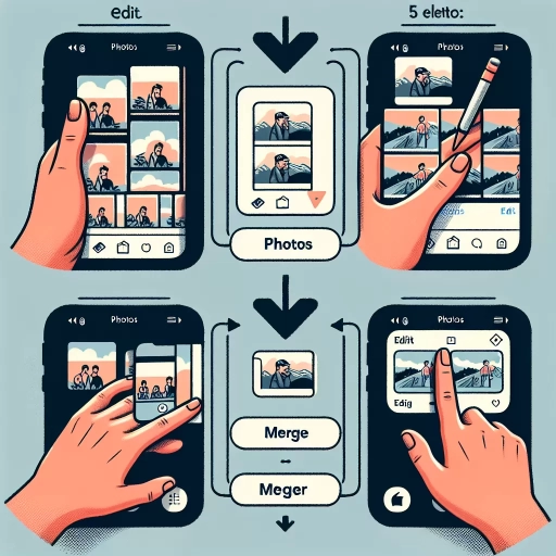 how to merge photos on iphone