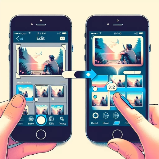 how to merge two photos iphone