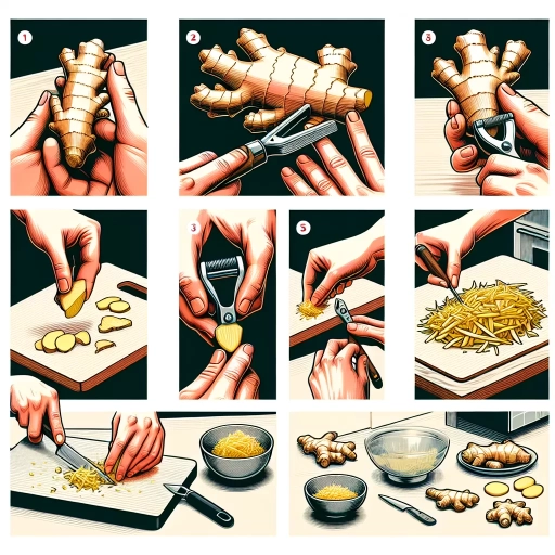 how to mince ginger