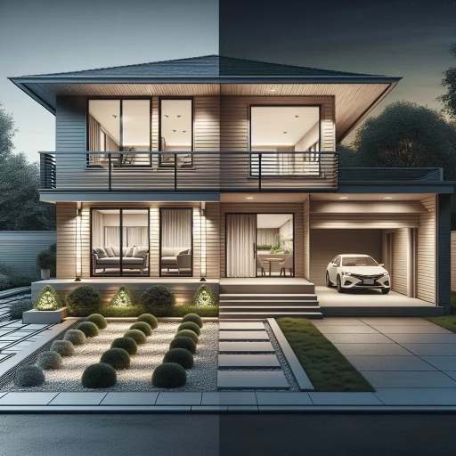 how to modernize a split-level home exterior