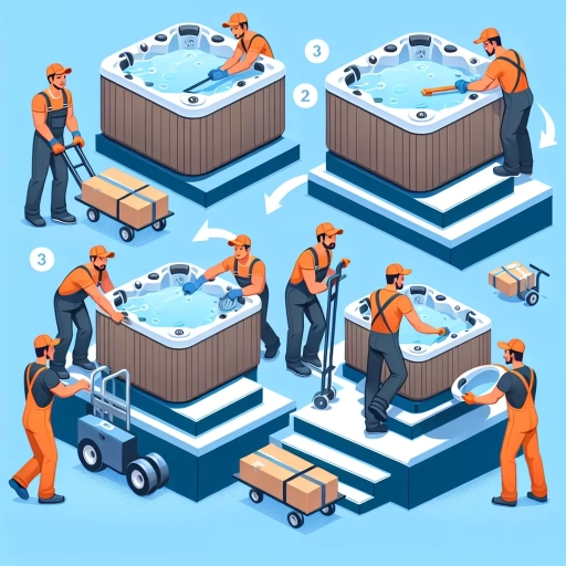 how to move a hot tub