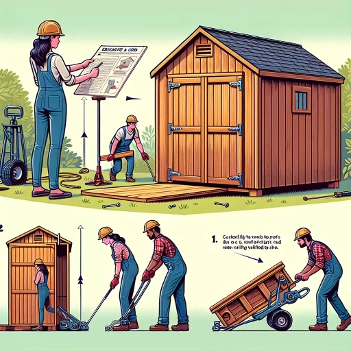 how to move a shed