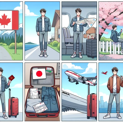 how to move to japan from canada