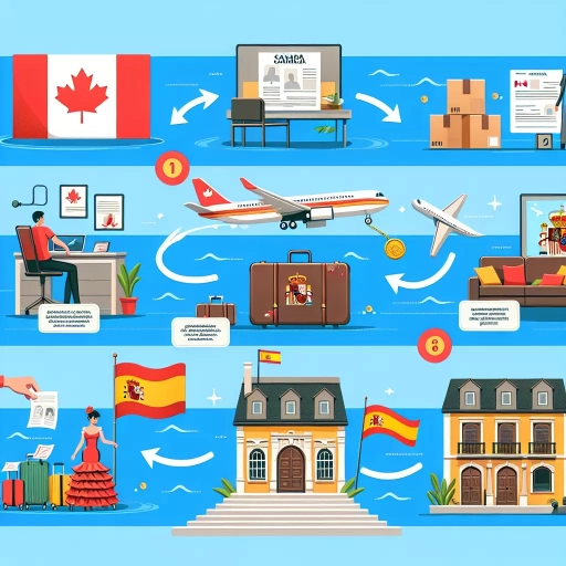 how to move to spain from canada
