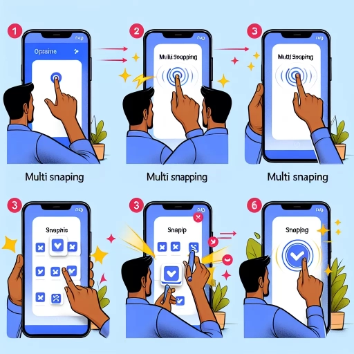 how to multi snap