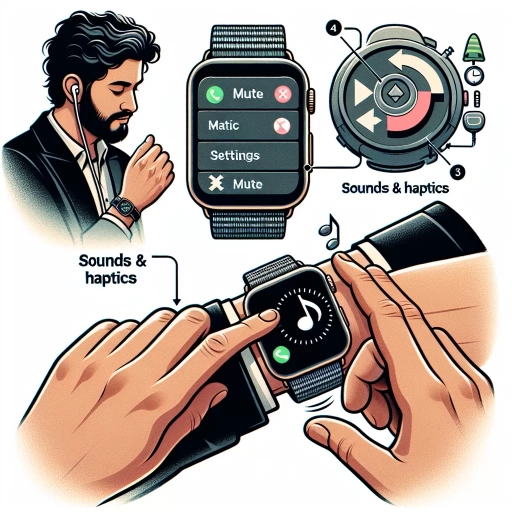 how to mute apple watch