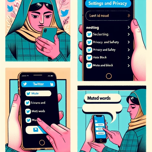 how to mute words on twitter