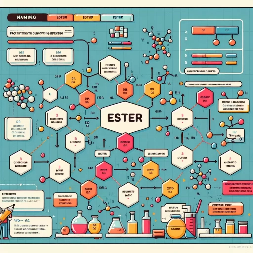 how to name esters