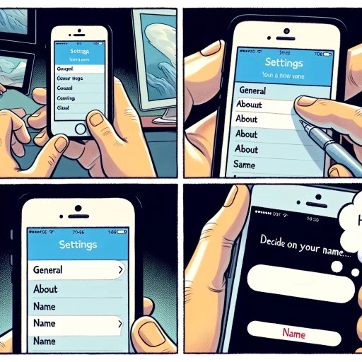 how to name your iphone