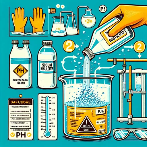 how to neutralize bleach