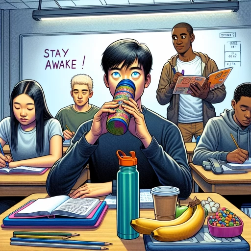 how to not fall asleep in class