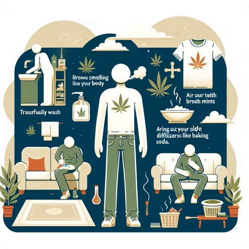 how to not smell like weed