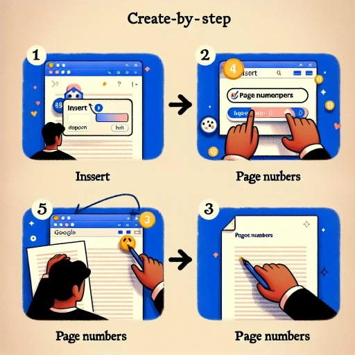 how to number pages on google docs