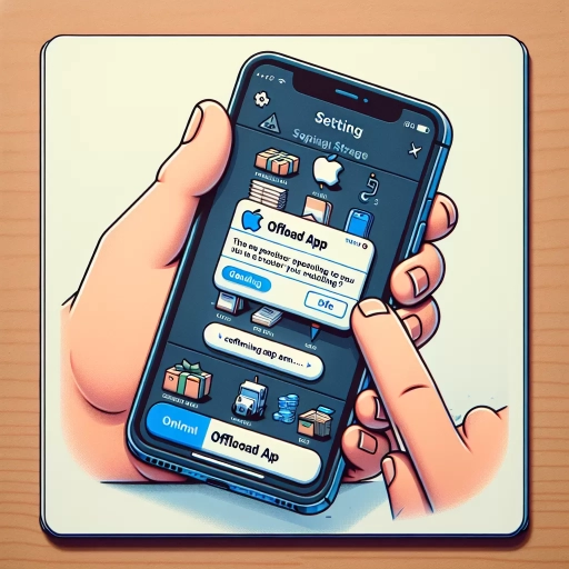 how to offload an app
