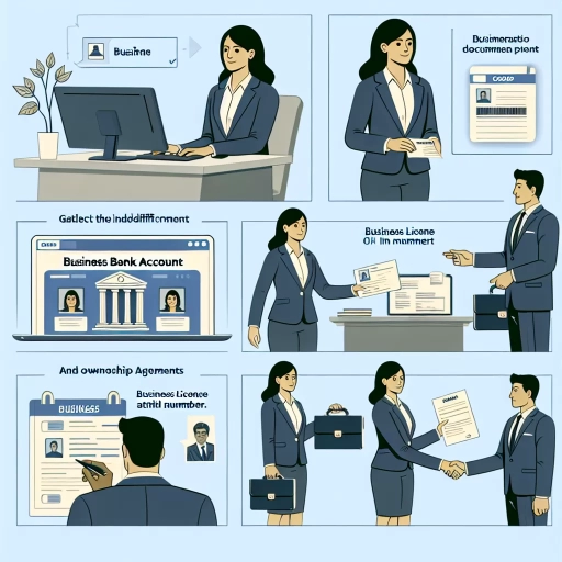 how to open a business bank account