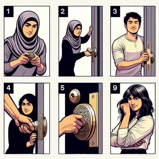 how to open a door
