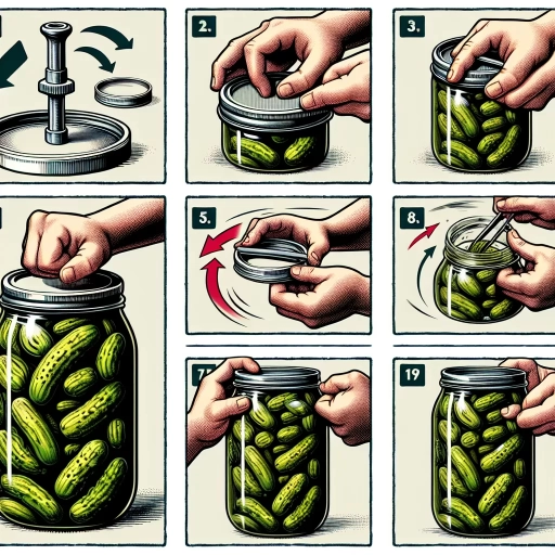 how to open a jar of pickles