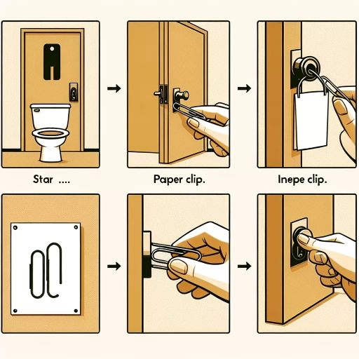 how to open locked bathroom door