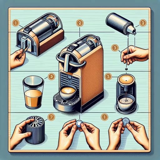 how to open nespresso machine