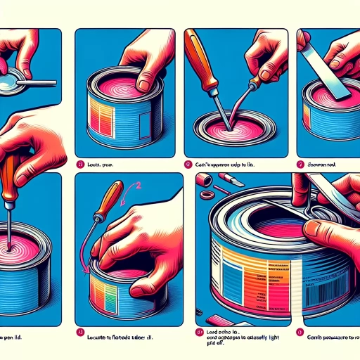 how to open paint can