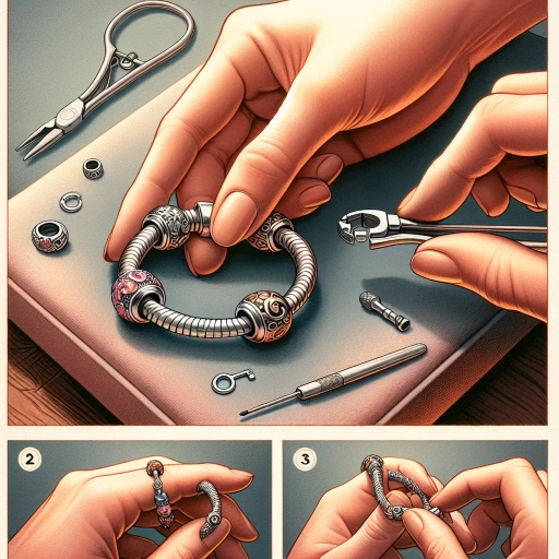 how to open pandora bracelet