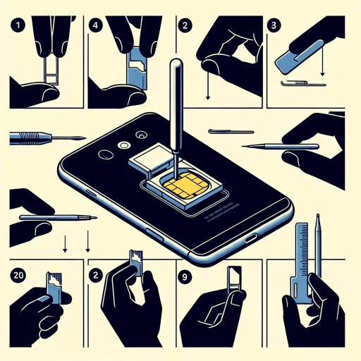 how to open sim card slot iphone