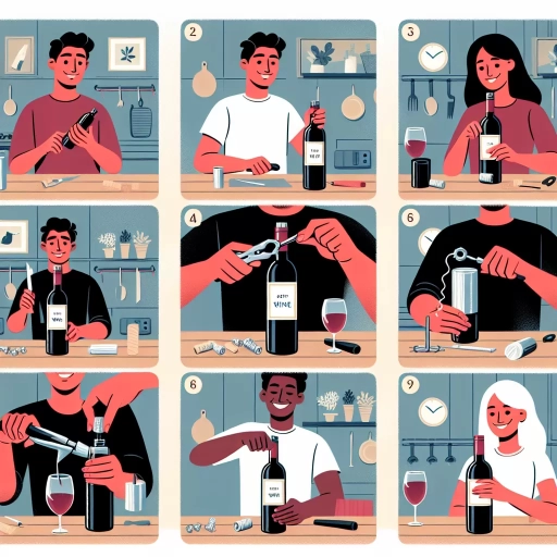 how to open wine bottle