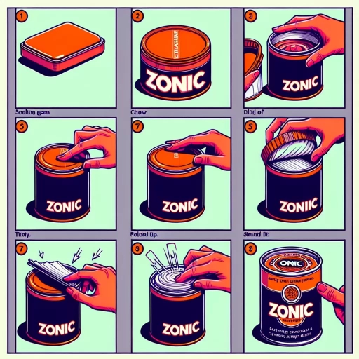 how to open zonnic container